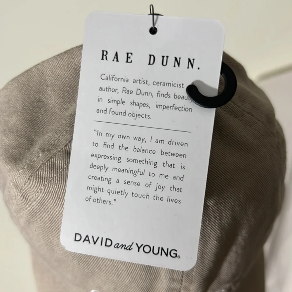 Rae Dunn dad cap - tan - Picture 5 of 5